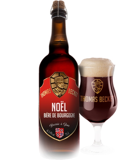 Bière Thomas Becket de Noël