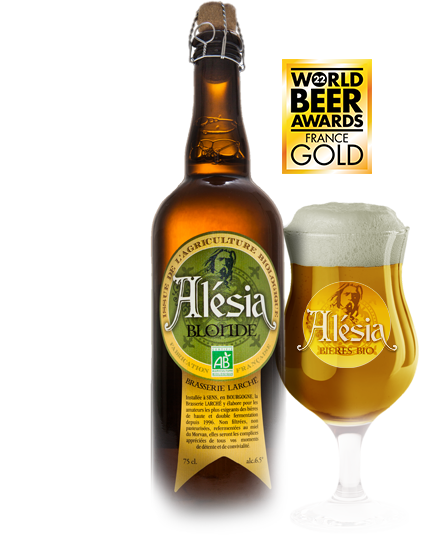 Bière Alesia Blonde Bio - Brasserie Larché