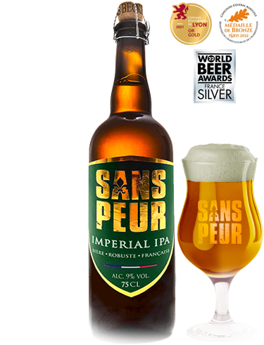 Bière Sans Peur Imperial IPA - Brasserie Larché