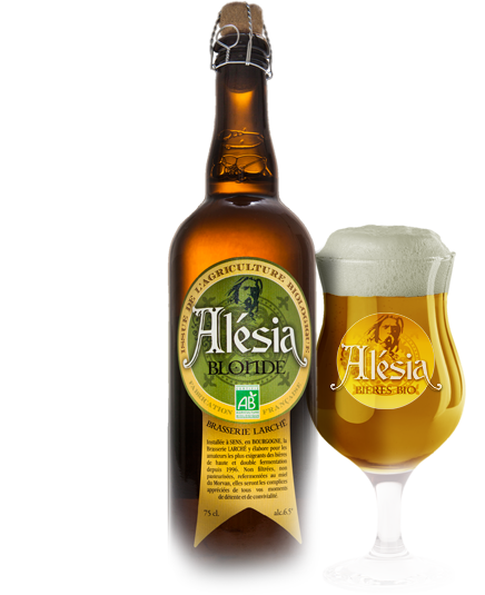 Bière Alesia Blonde Bio - Brasserie Larché