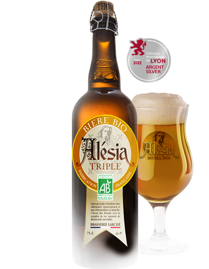 Bière Alesia Triple Bio - Brasserie Larché