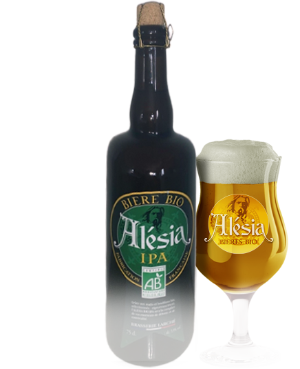 Bière Alesia IPA Bio - Brasserie Larché
